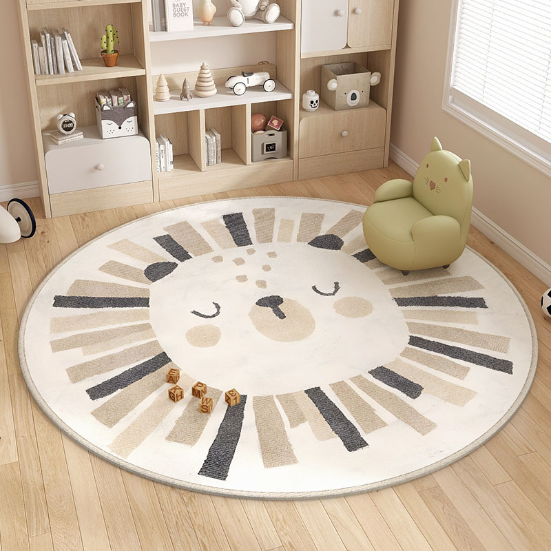 Baby Nursery Rug - VIKAMA Mori Short Pile Carpet Hypoallergenic