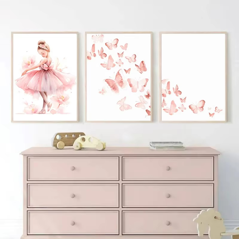 Pink Ballerina Girl Unicorn Bu - огляд і ціна Baby Unicorn Nursery