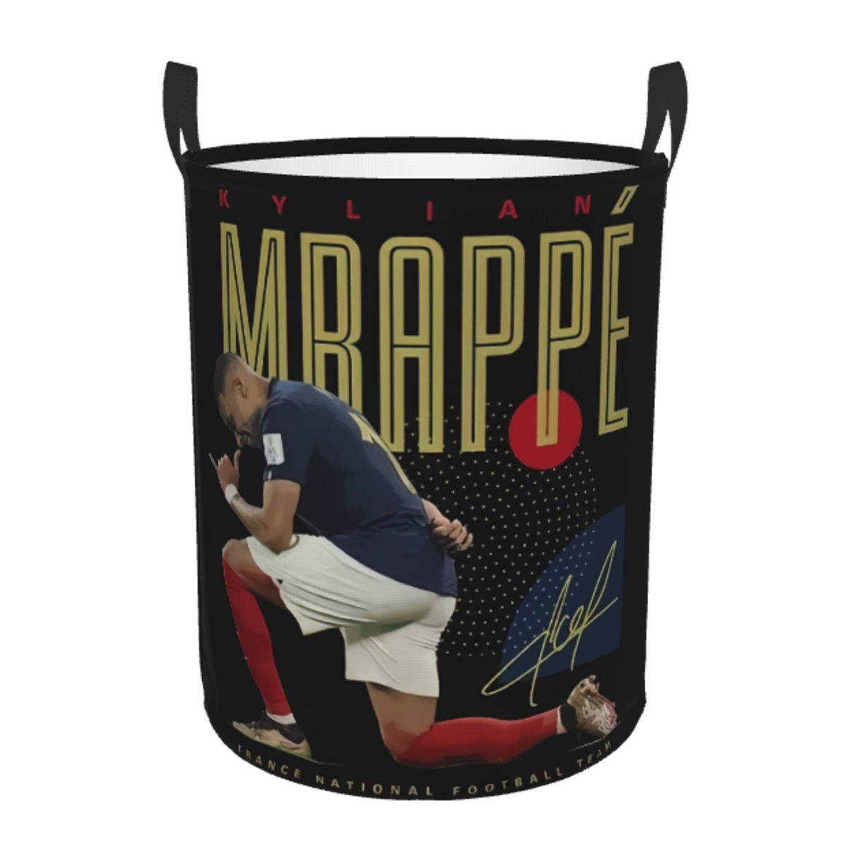 Custom Mbappes KM Football Soc - огляд і ціна Laundry Hamper Nursery