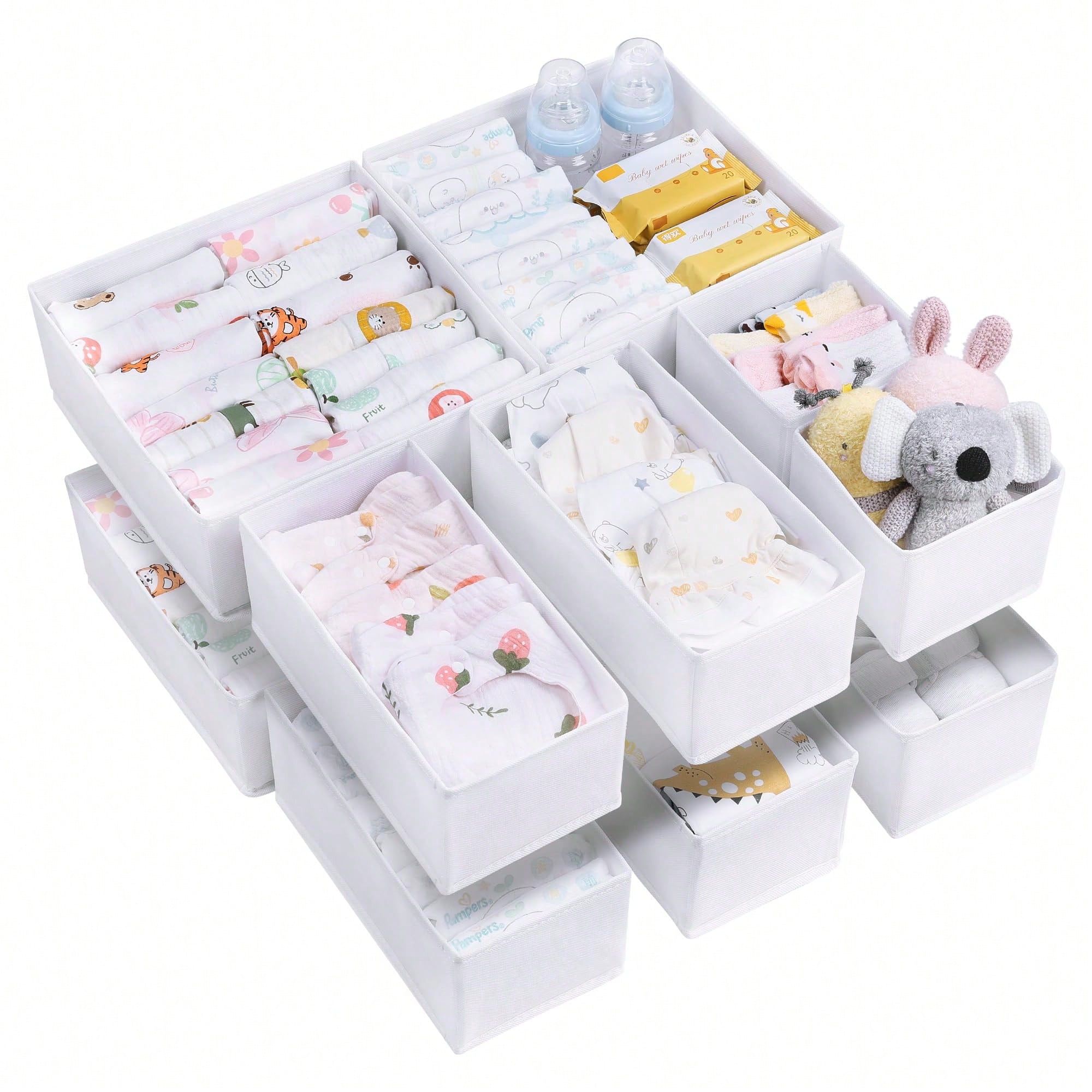 12 Pack Baby Clothes Dresser D - огляд і ціна Baby Nursery Dresser Changing Table