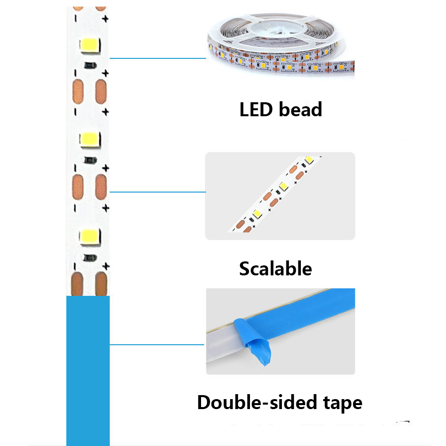 DC 5V USB LED Lights Strips 28 - огляд і ціна Drawer Dresser White