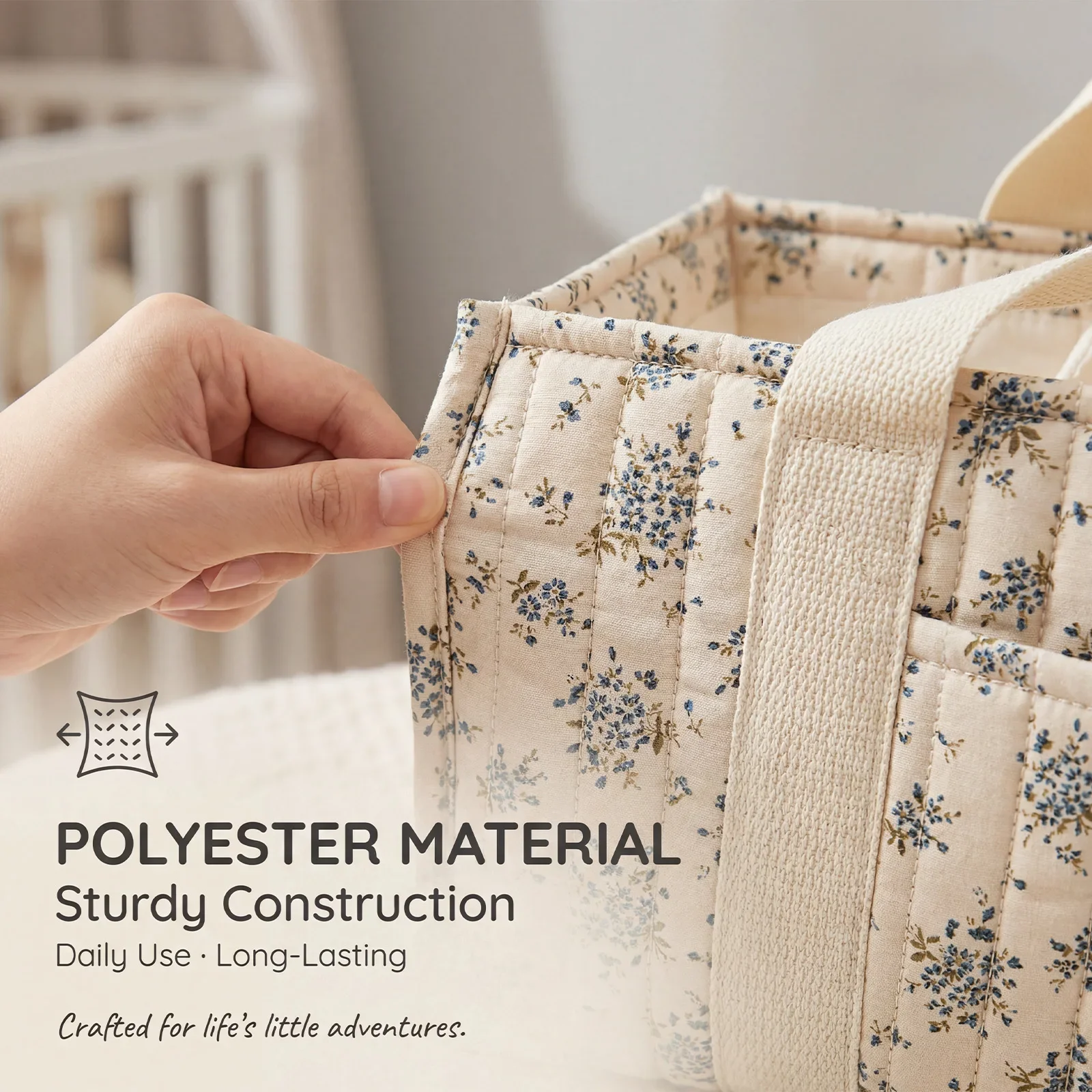 Foldable Diaper Caddy Organize - огляд і ціна Baby Nursery Storage