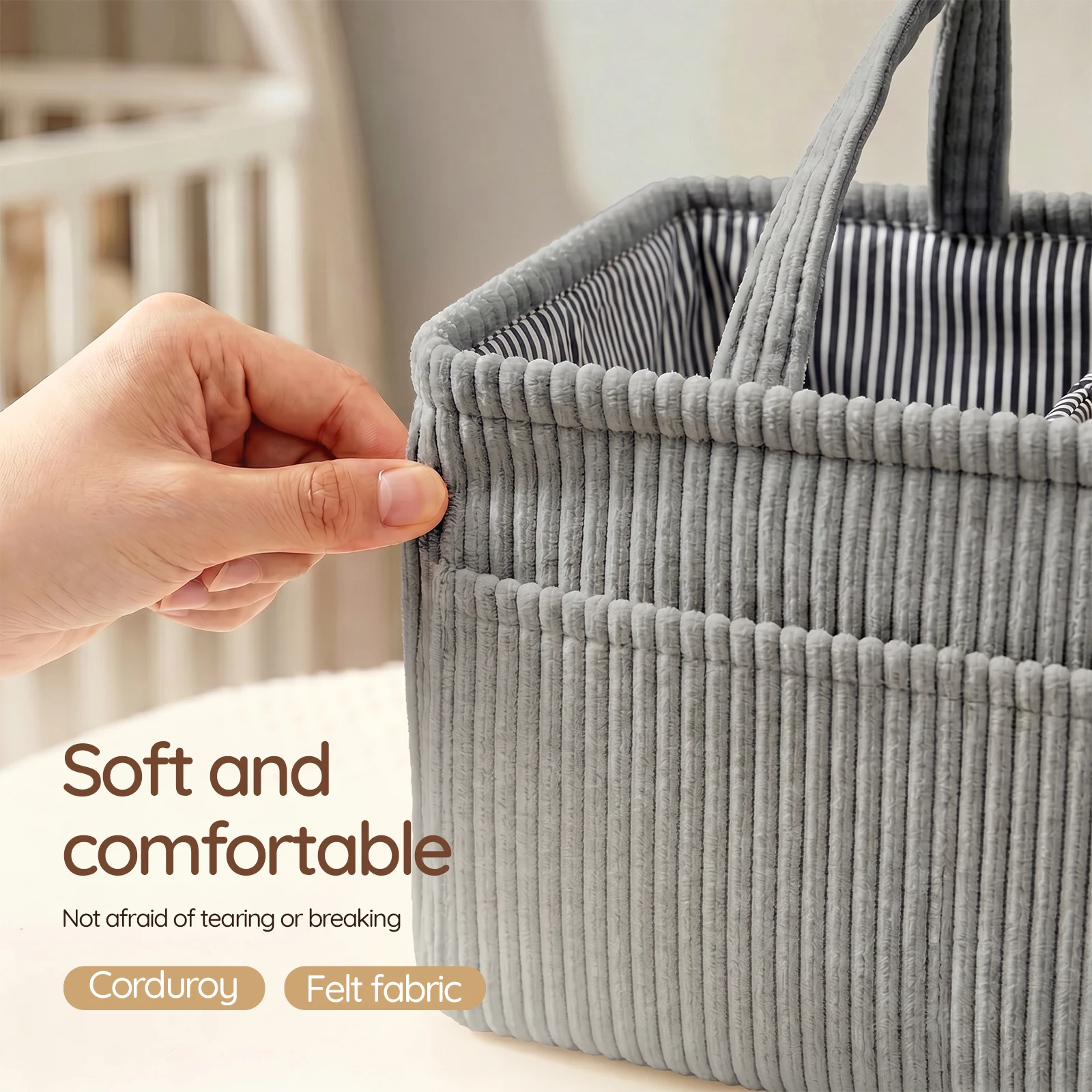 Baby Nappy Caddy Organizer Fol - огляд і ціна Baby Nursery Organization Ideas