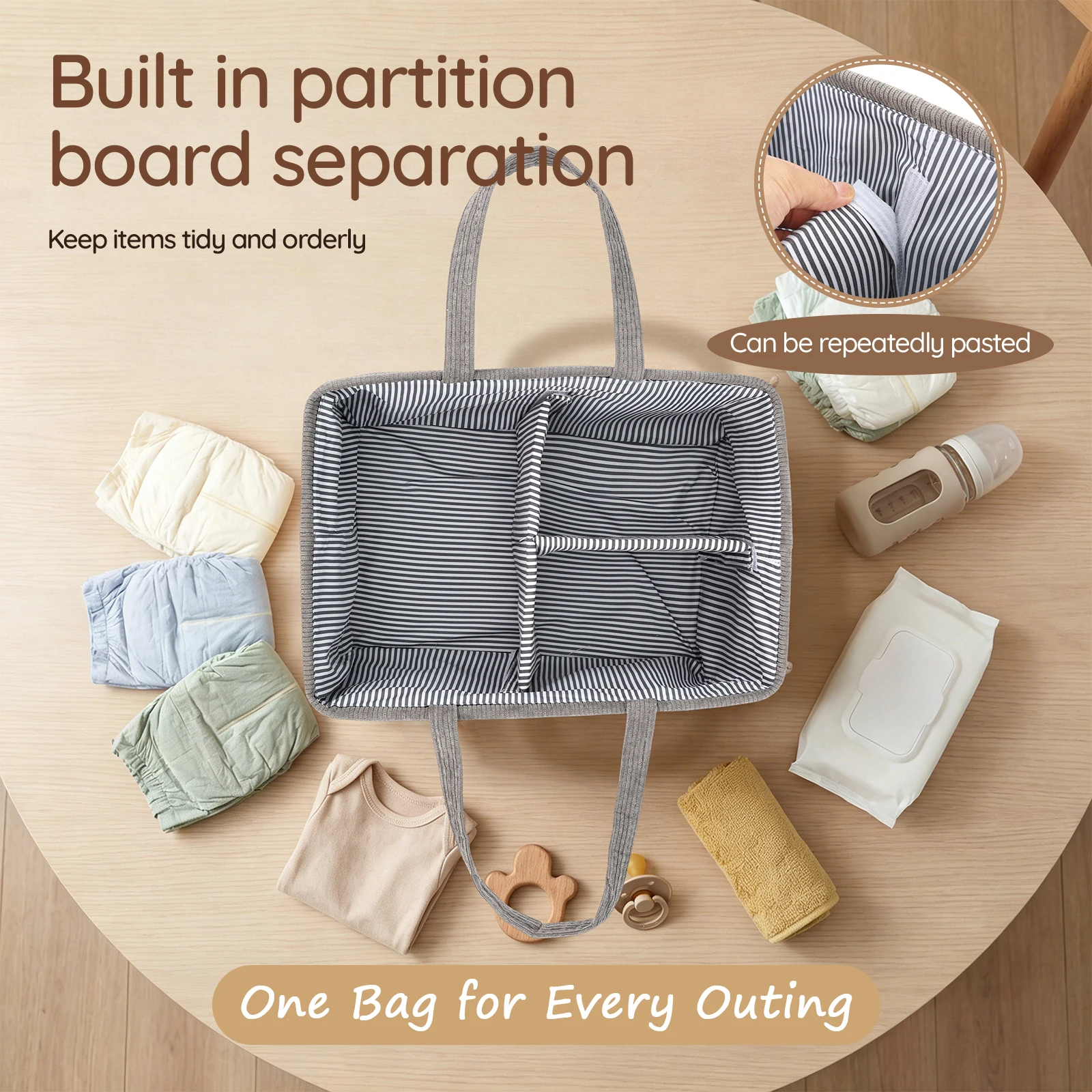 Baby Nappy Caddy Organizer Fol - огляд і ціна Baby Nursery Organization Ideas