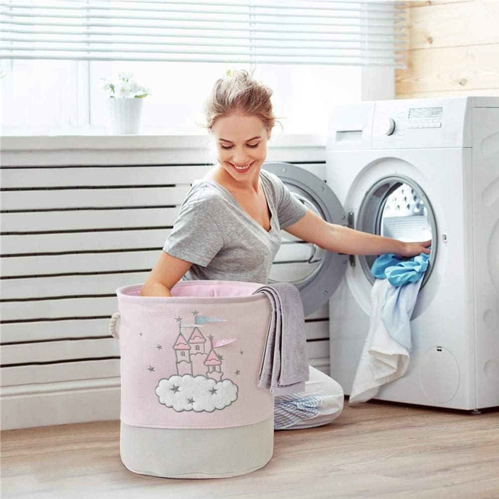 Large Pink Laundry Basket Kids - огляд і ціна Laundry Hamper Nursery