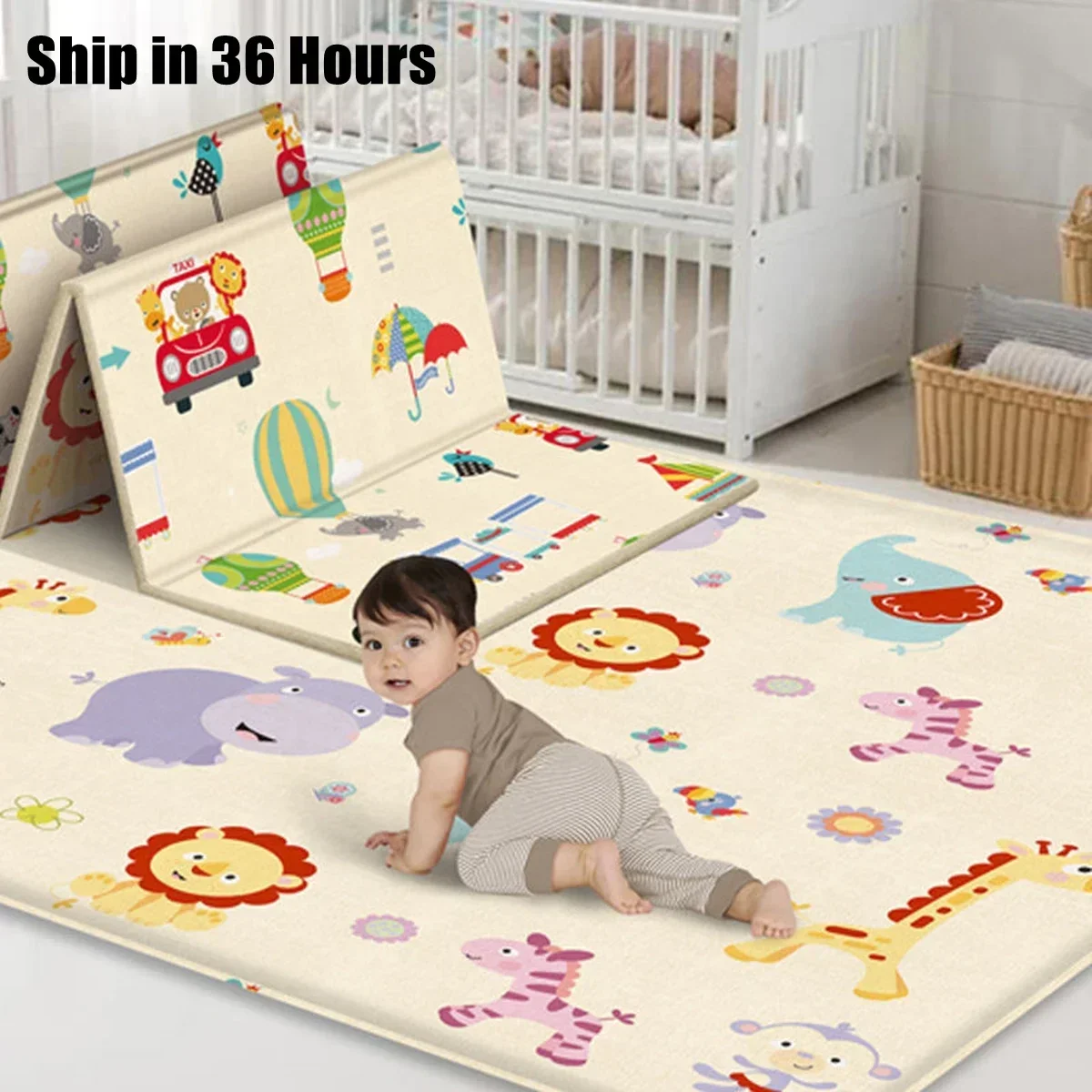 Educational Foldable Baby Play - огляд і ціна Baby Nursery Carpet