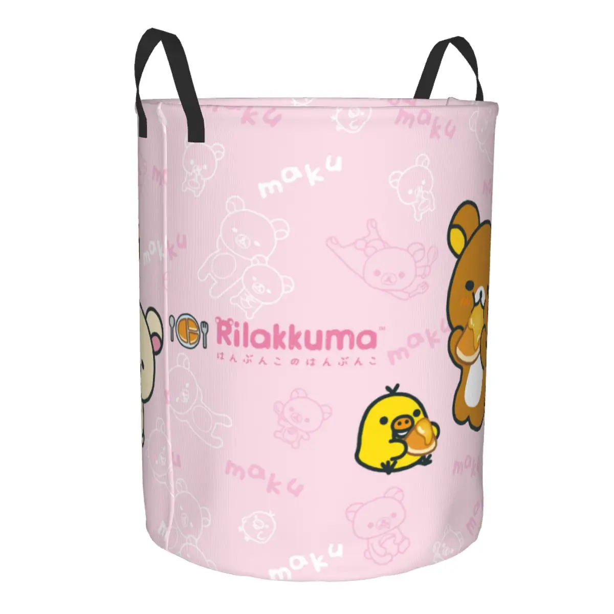 Kawaii Cartoon Rilakkuma Bear  - огляд і ціна Laundry Hamper Nursery