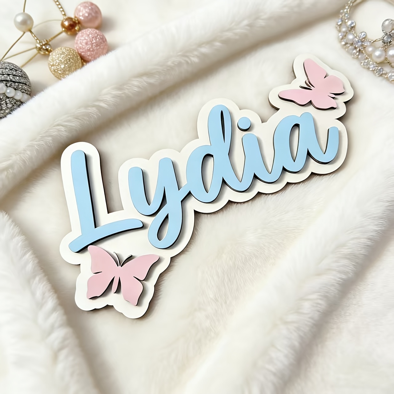 Personalized Blue & Pink Butte - огляд і ціна Baby Nursery Gifts