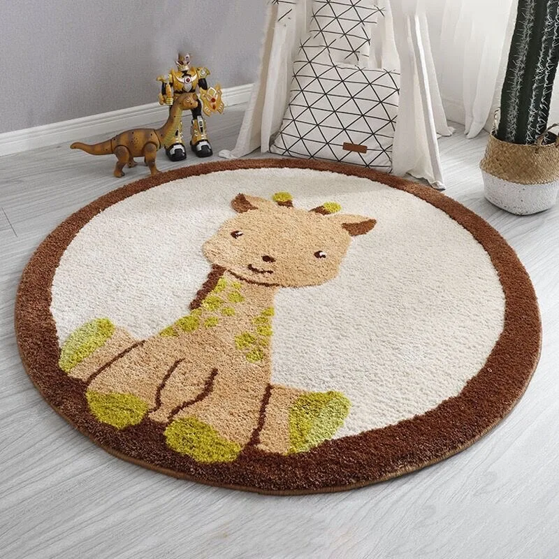 VIKAMA Cartoon Round Imitation - огляд і ціна Baby Nursery Rug