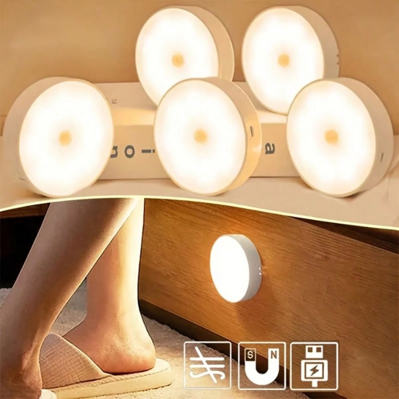 5-Piece 8-LED USB Rechargeable - огляд і ціна Drawer Dresser White