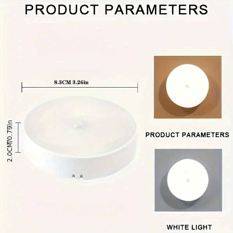 5-Piece 8-LED USB Rechargeable - огляд і ціна Drawer Dresser White
