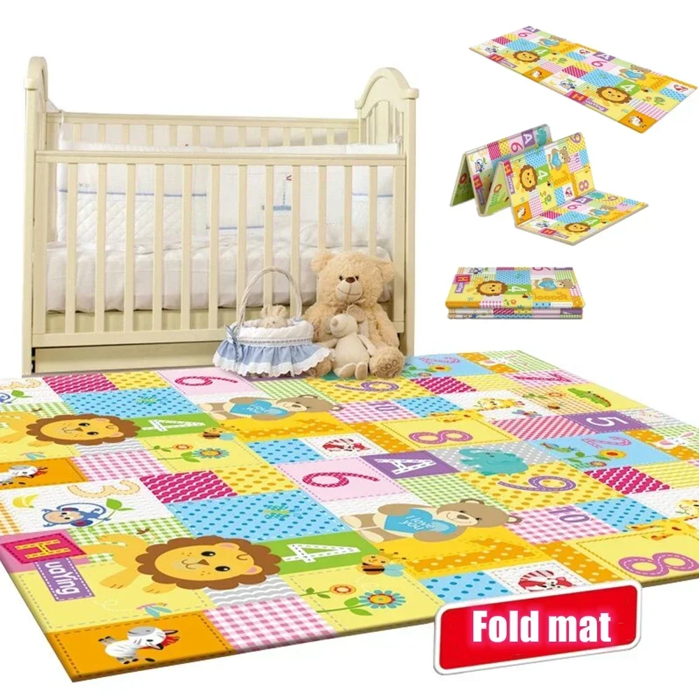 Non-Toxic Foldable Baby Play M - огляд і ціна Baby Nursery Carpet