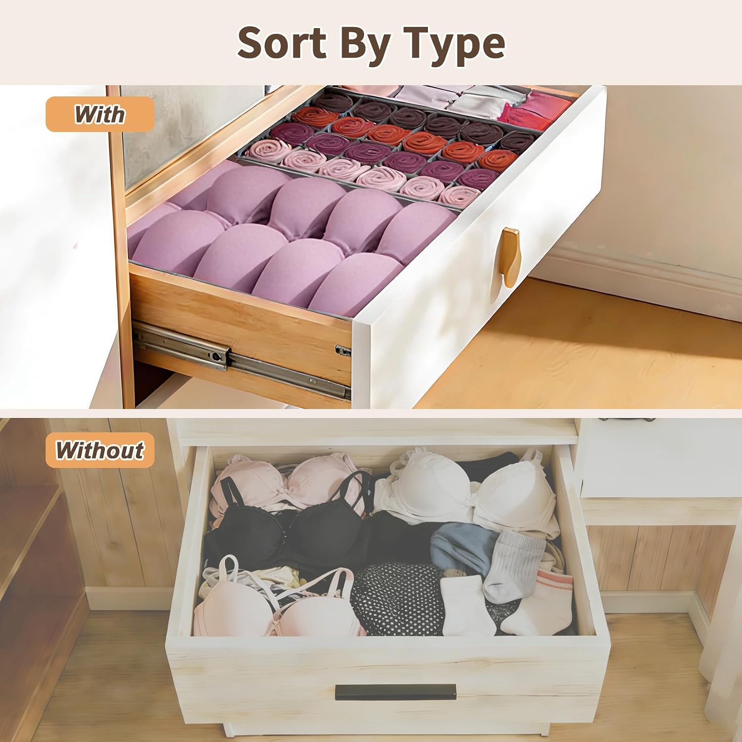 Garvee Home Space-Saving 12Pac - огляд і ціна Baby Nursery Organization Ideas