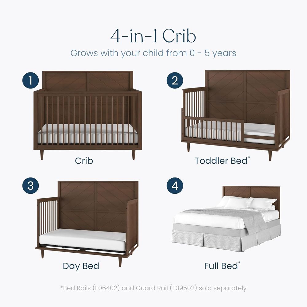 Surrey Hill Design 4-in-1 Conv - огляд і ціна Convertible Crib Set