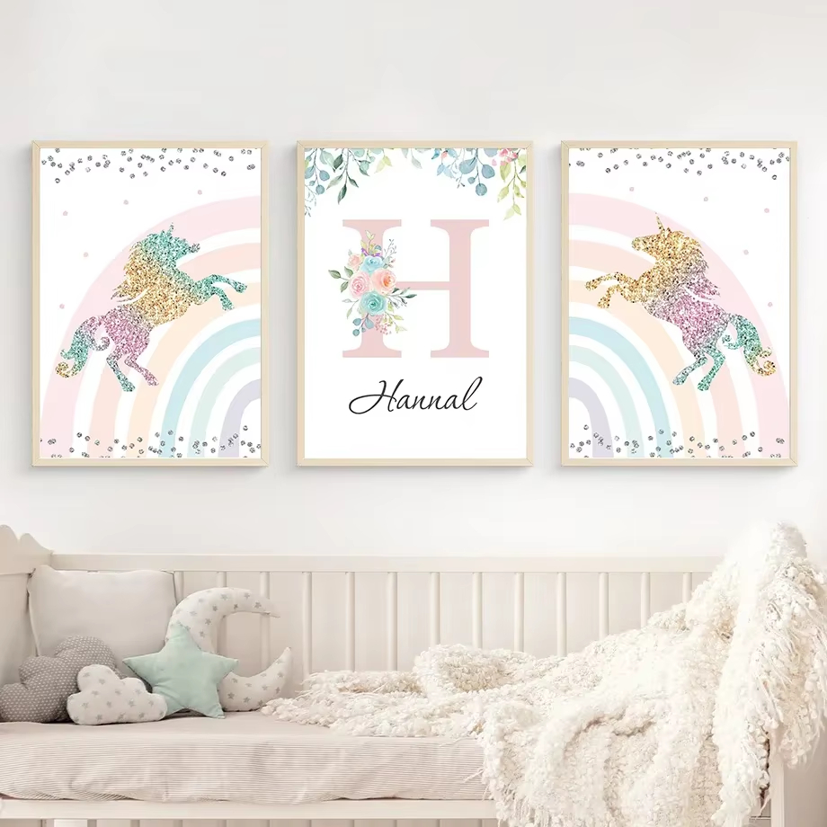 Kawaii Mermaid Angel Girl Unic - огляд і ціна Baby Unicorn Nursery