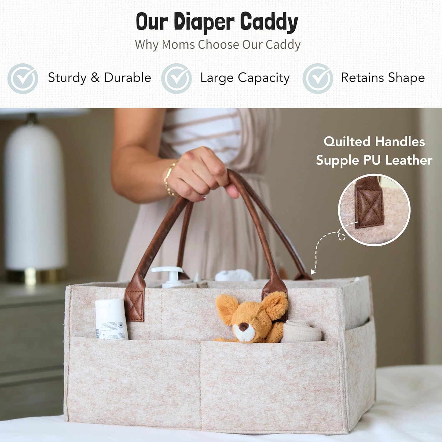 Baby Felt Storage Nursery Orga - огляд і ціна Baby Nursery Bags