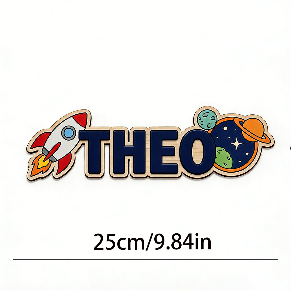 Personalized Space Rocket Name - огляд і ціна Baby Nursery Products
