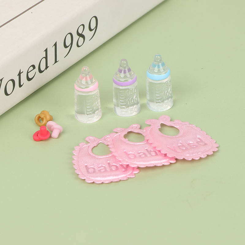 3PCS 1:12 Dolls House Miniatur - огляд і ціна Animals Baby Nursery