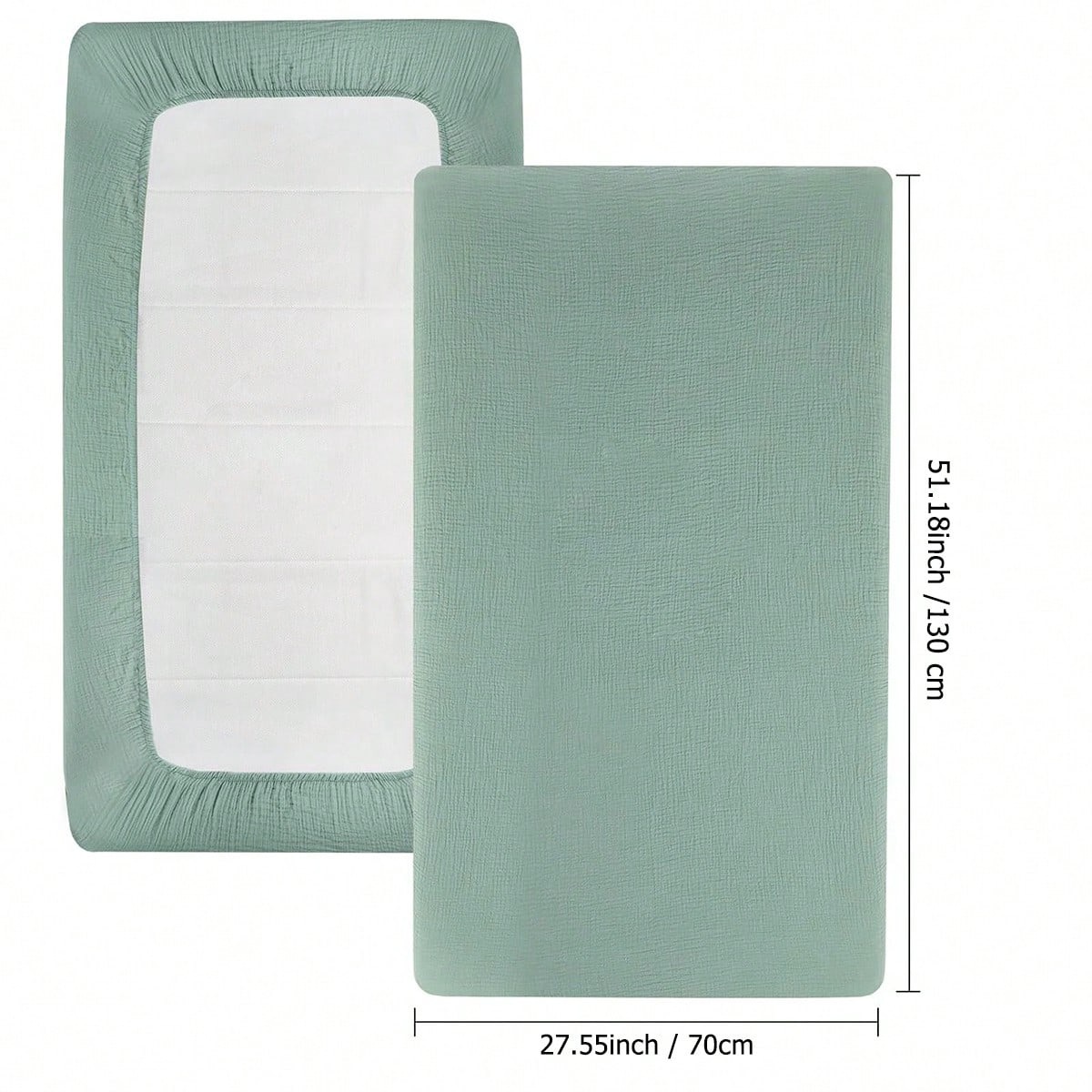 Baby Fitted Sheet Newborn Soft - огляд і ціна Baby Nursery Bed