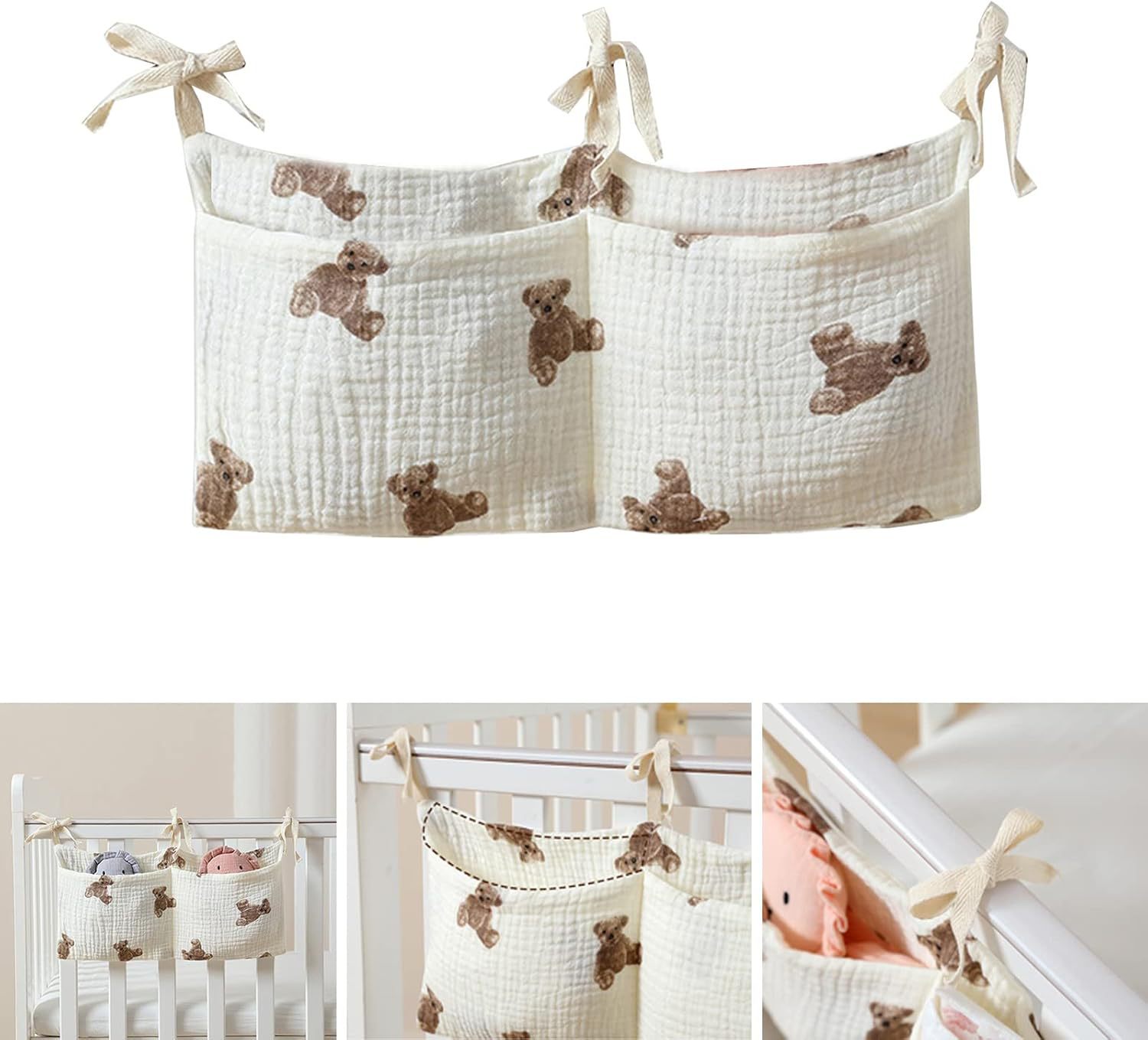 Baby Crib Organizer Cot Caddy  - огляд і ціна Baby Nursery Bags