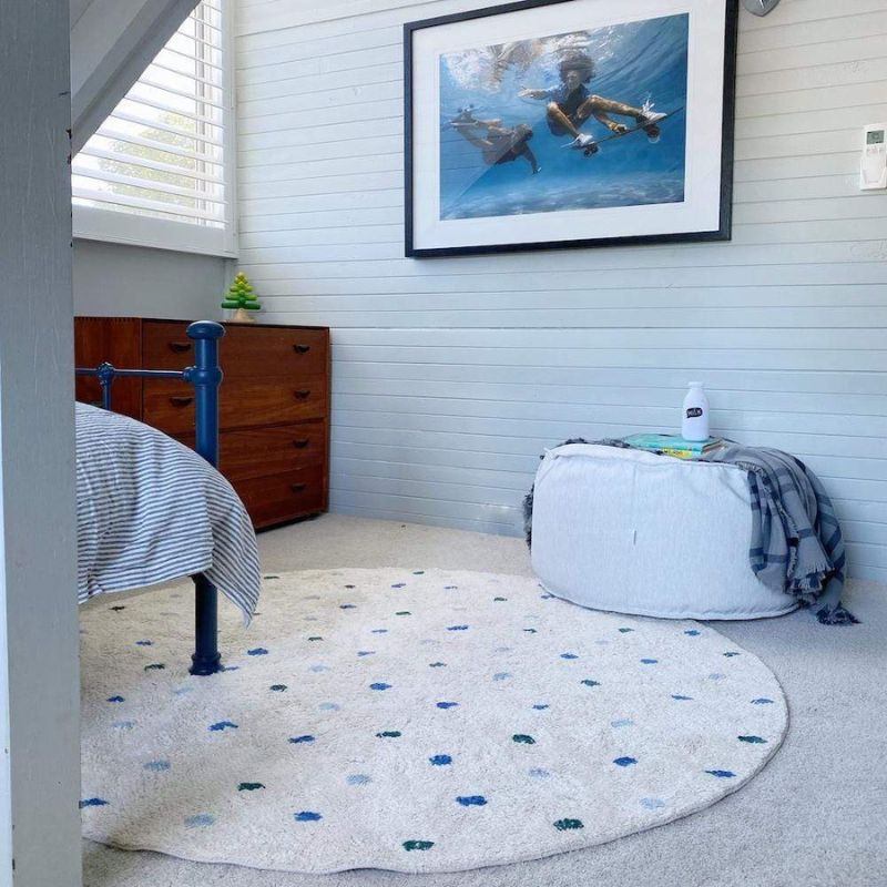 Dot Fluffy Carpet Living Room  - огляд і ціна Baby Nursery Carpet