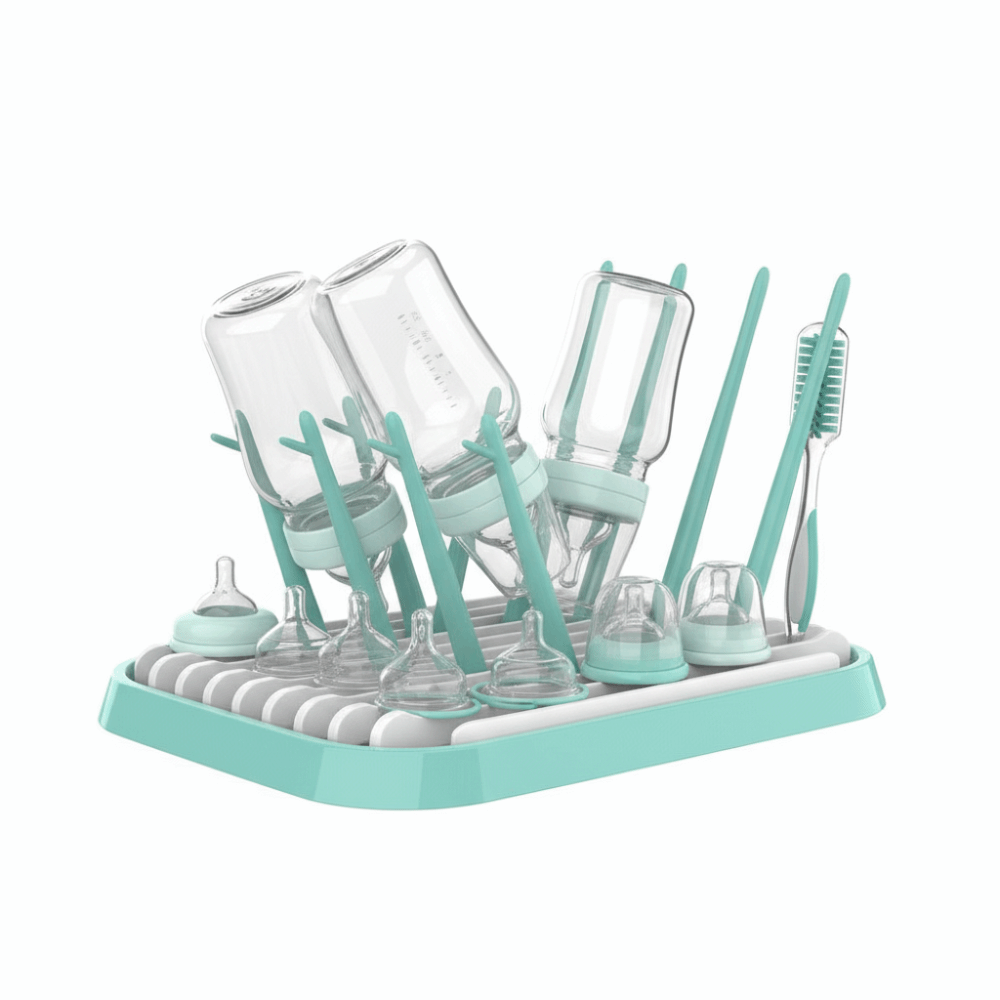 Foldable Baby Bottle Drying Ra - огляд і ціна Baby Nursery Storage