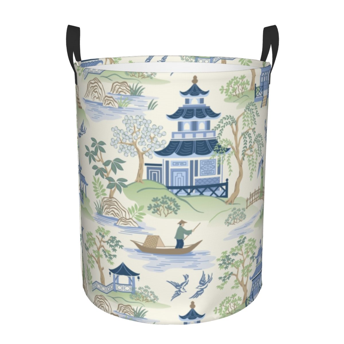 Custom Vintage Chinoiserie Wil - огляд і ціна Laundry Hamper Nursery