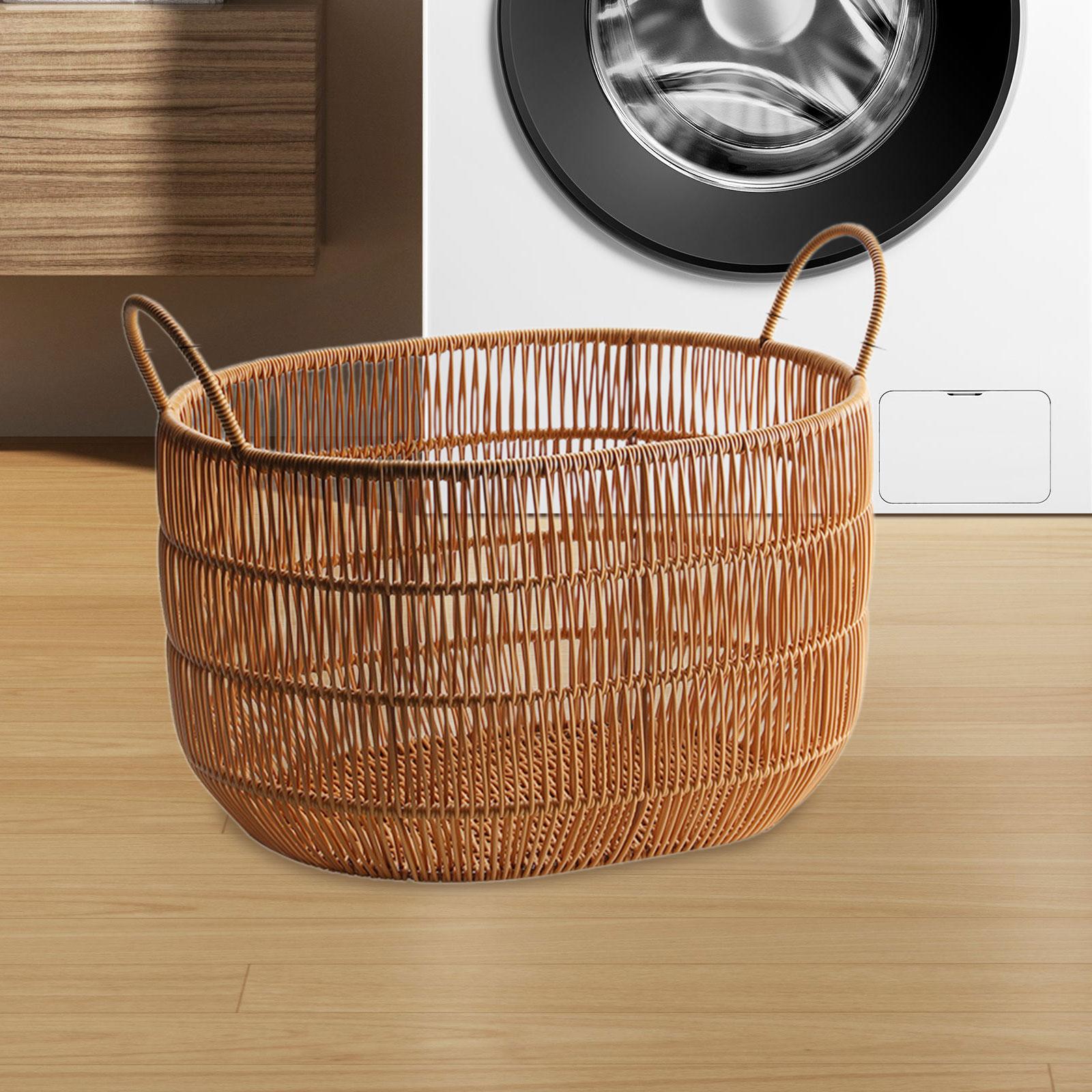 Woven Basket Clothes Hamper Mu - огляд і ціна Laundry Hamper Nursery