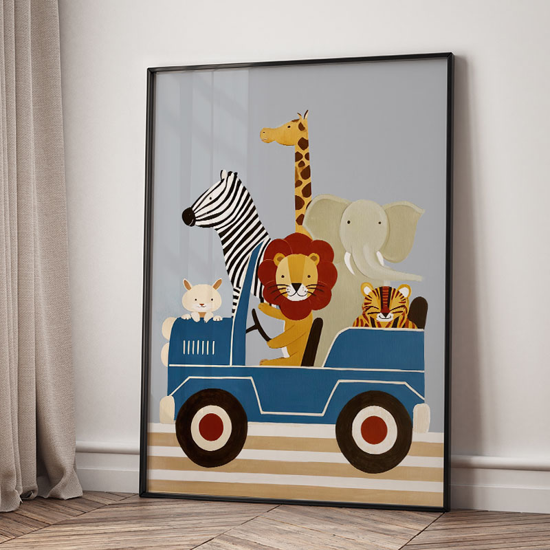 Funny Cartoon Animal Car Ballo - огляд і ціна Baby Nursery Products