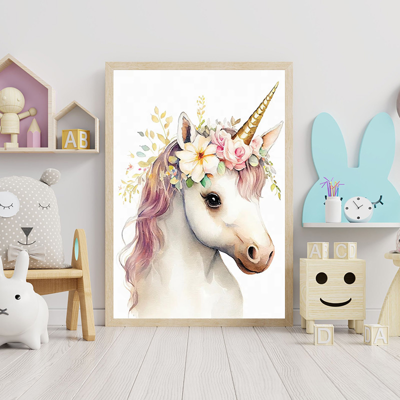 Baby Bear Bunny Deer Raccoon O - огляд і ціна Baby Unicorn Nursery