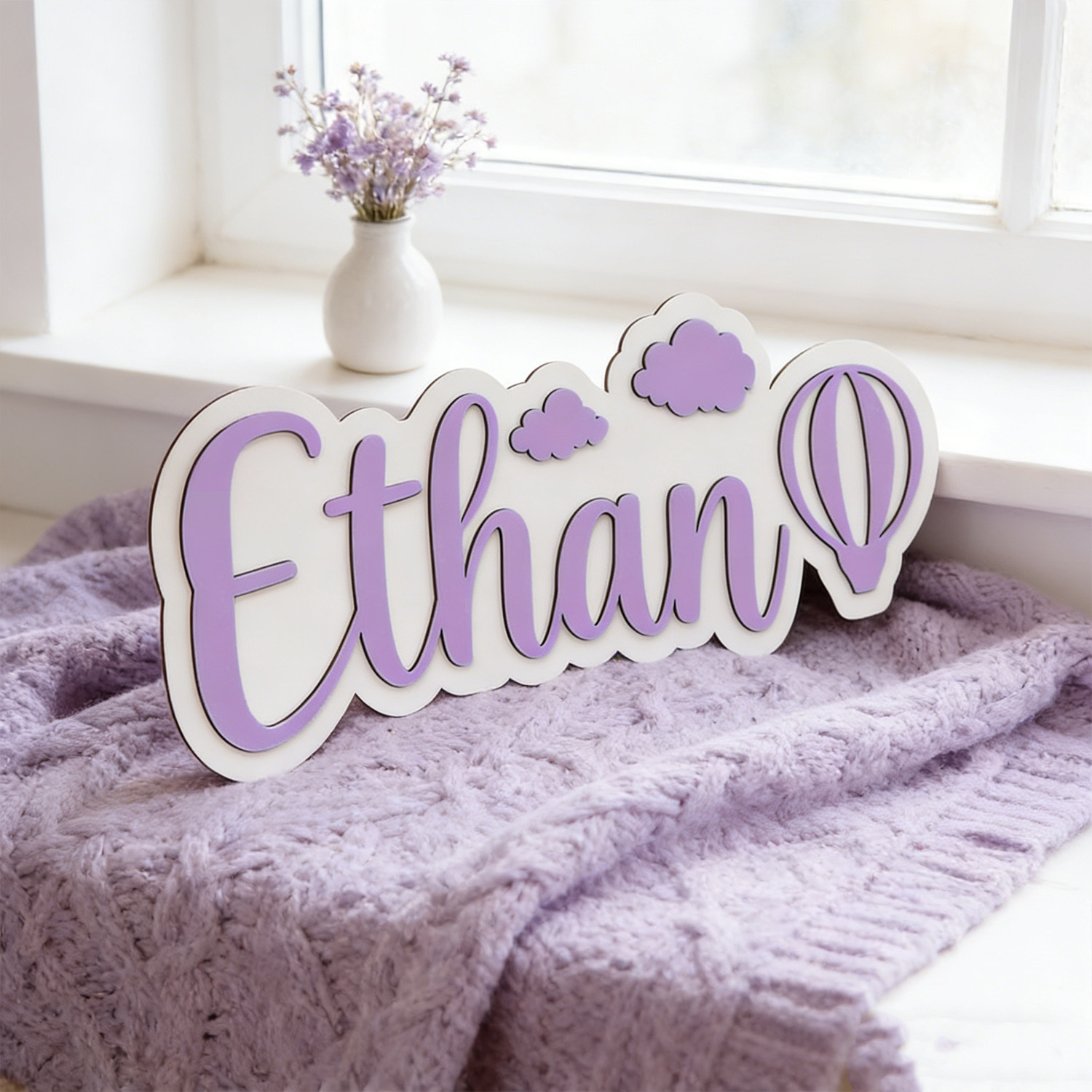 Personalized Hot Air Balloon & - огляд і ціна Baby Nursery Gifts
