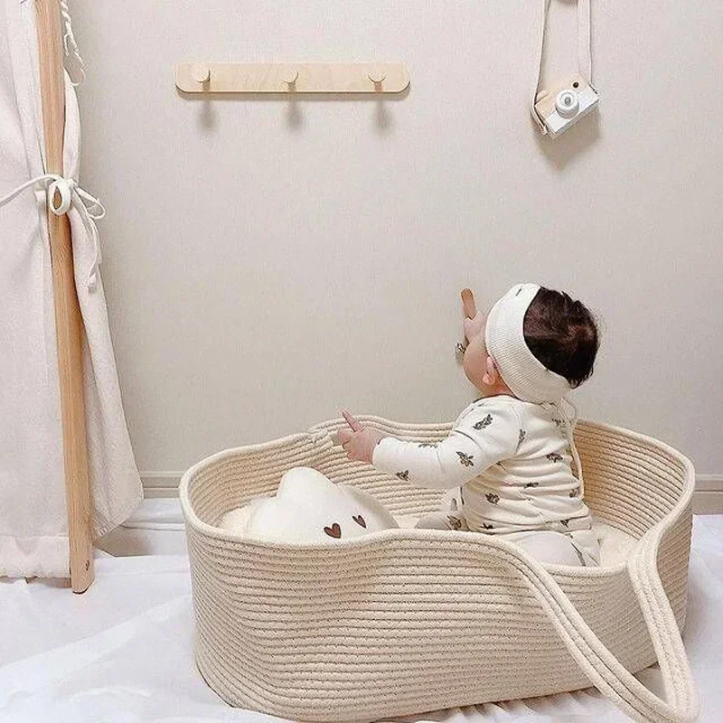 Portable Baby Moses Basket Car - огляд і ціна Baby Nursery Bed