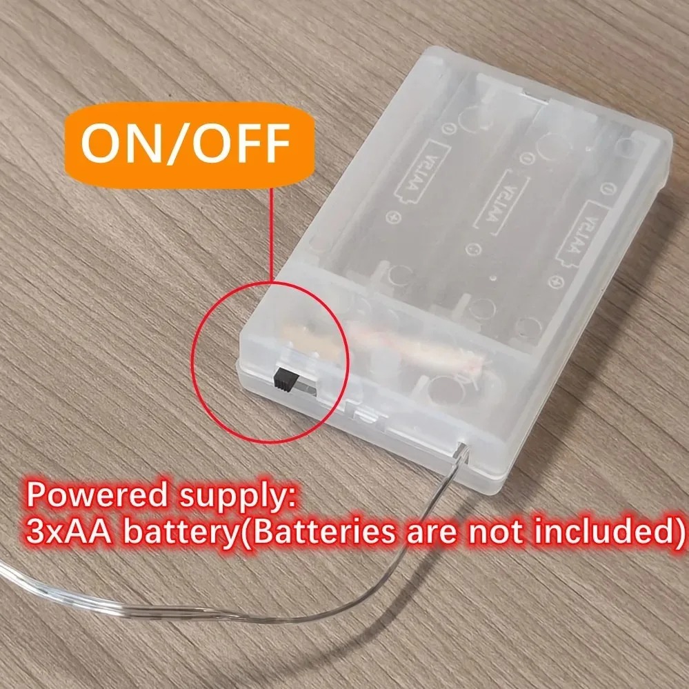 3AA Battery 5V COB LED Strip 8 - огляд і ціна Drawer Dresser White