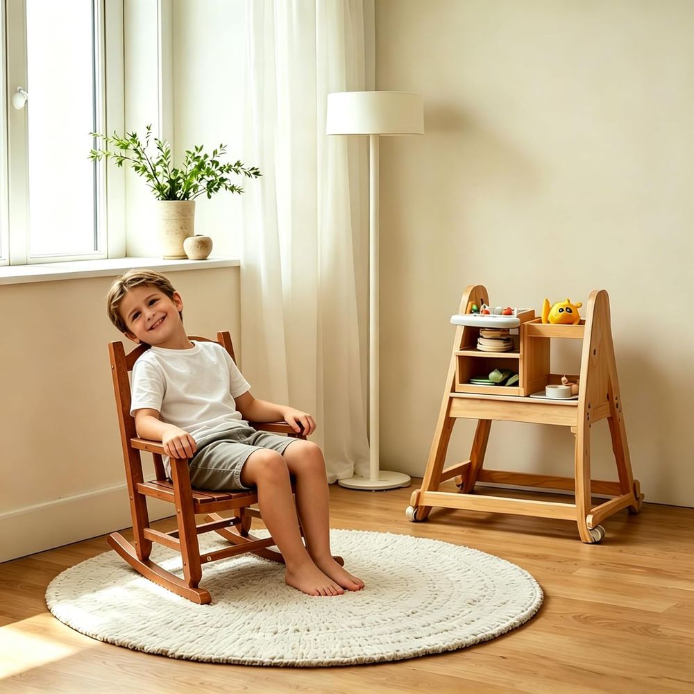 Toddler Rocking Chair Kids Chi - огляд і ціна Baby Nursery Age