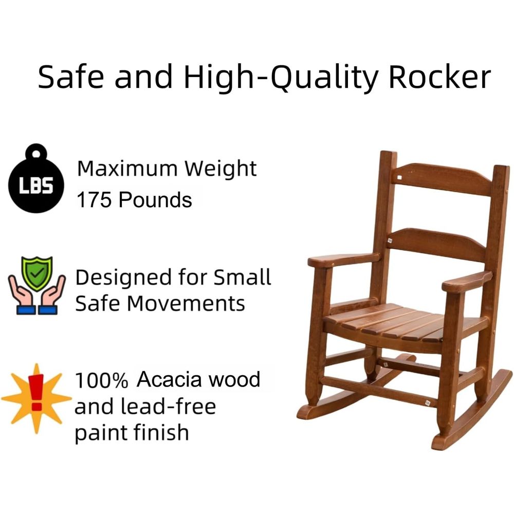 Toddler Rocking Chair Kids Chi - огляд і ціна Baby Nursery Age