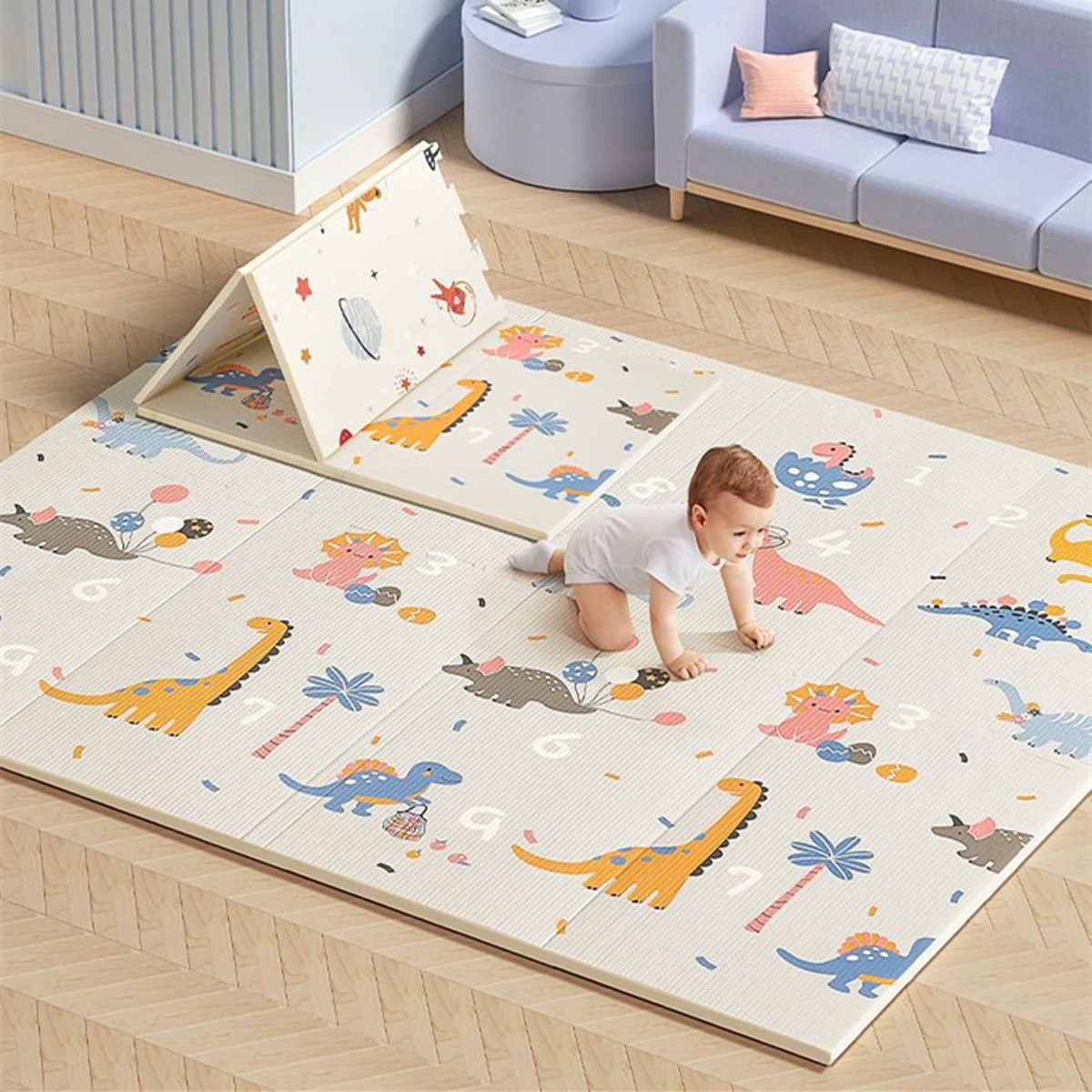 Foldable Non-Toxic Children's  - огляд і ціна Baby Nursery Rug
