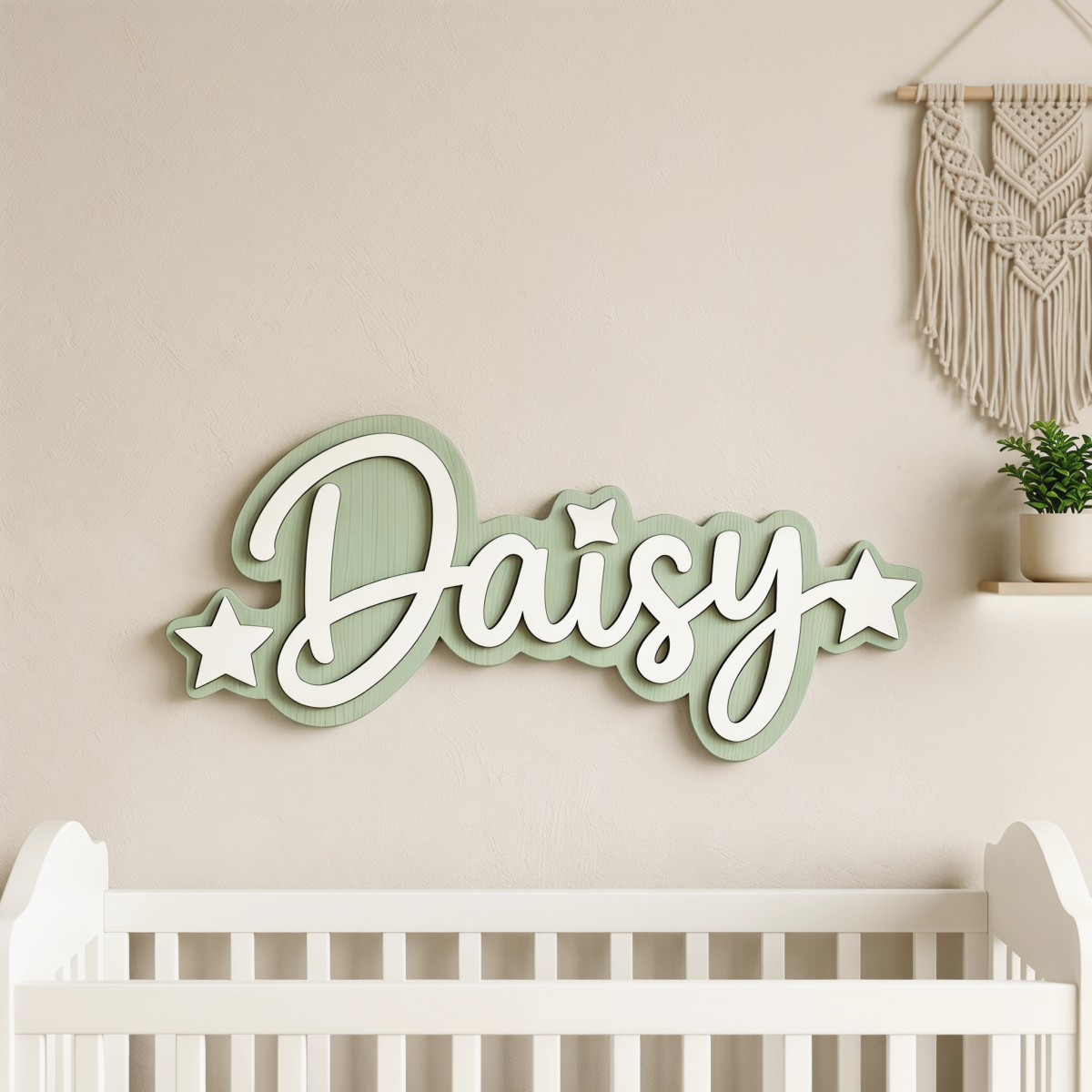 1Pc Custom Star embellishment  - огляд і ціна Baby Nursery Diy