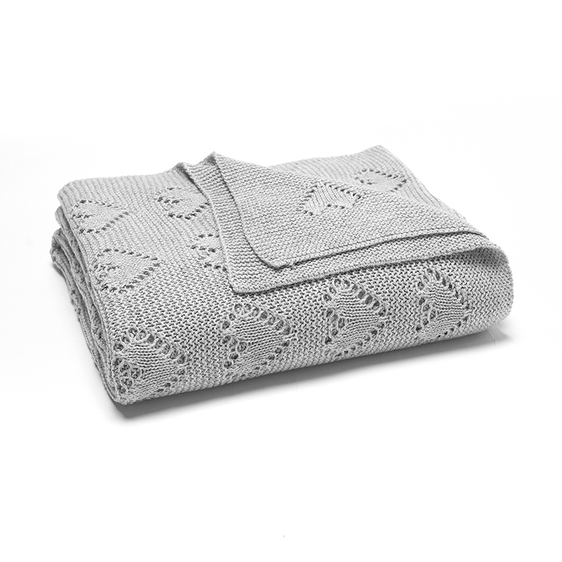 Baby Cotton Blankets Knitted N - огляд і ціна Baby Nursery Bed