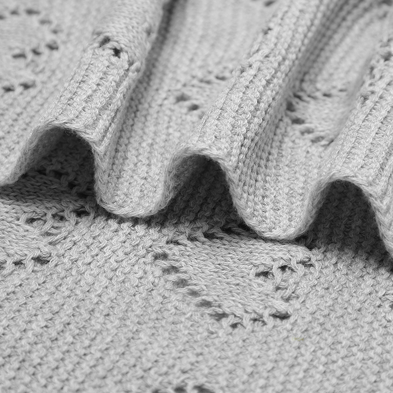 Baby Cotton Blankets Knitted N - огляд і ціна Baby Nursery Bed
