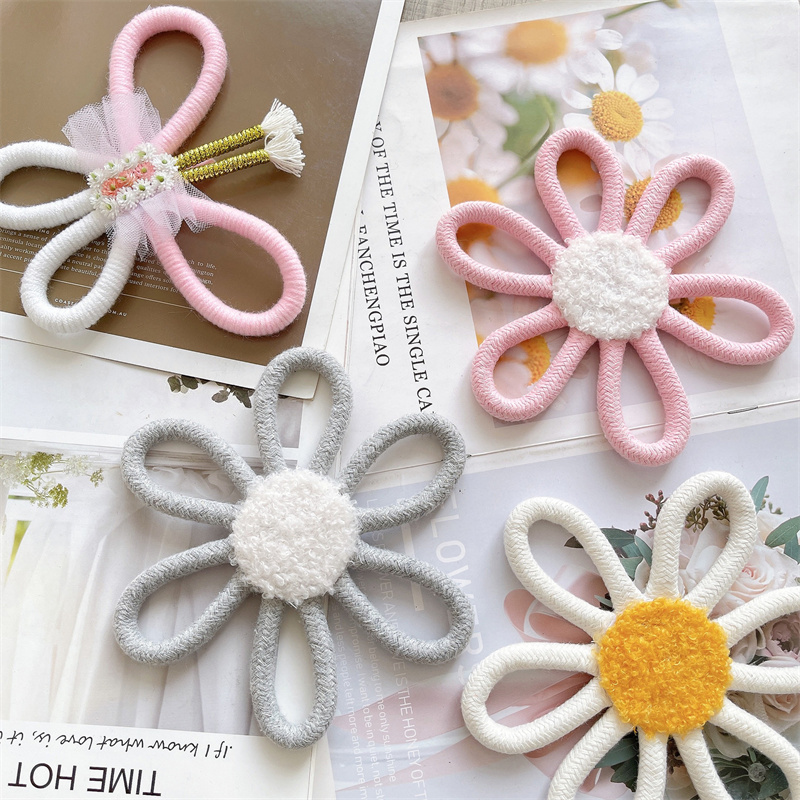 Cotton Rope Woven Daisy Flower - огляд і ціна Baby Nursery Products