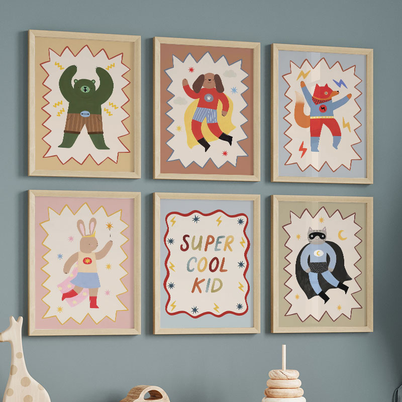 Funny Cartoon Super Cool Kid N - огляд і ціна Baby Nursery Products