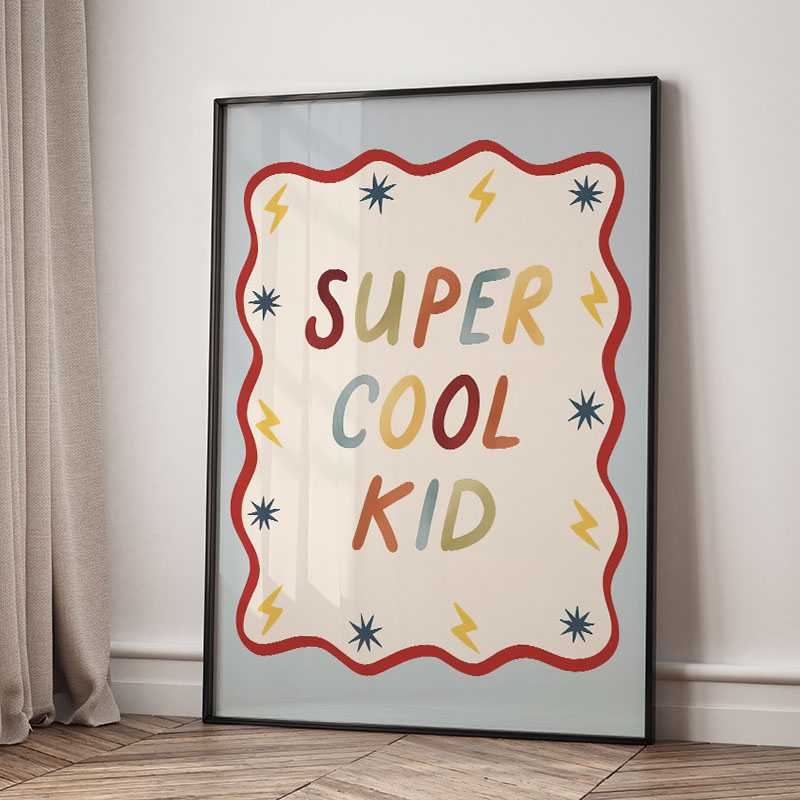 Funny Cartoon Super Cool Kid N - огляд і ціна Baby Nursery Products